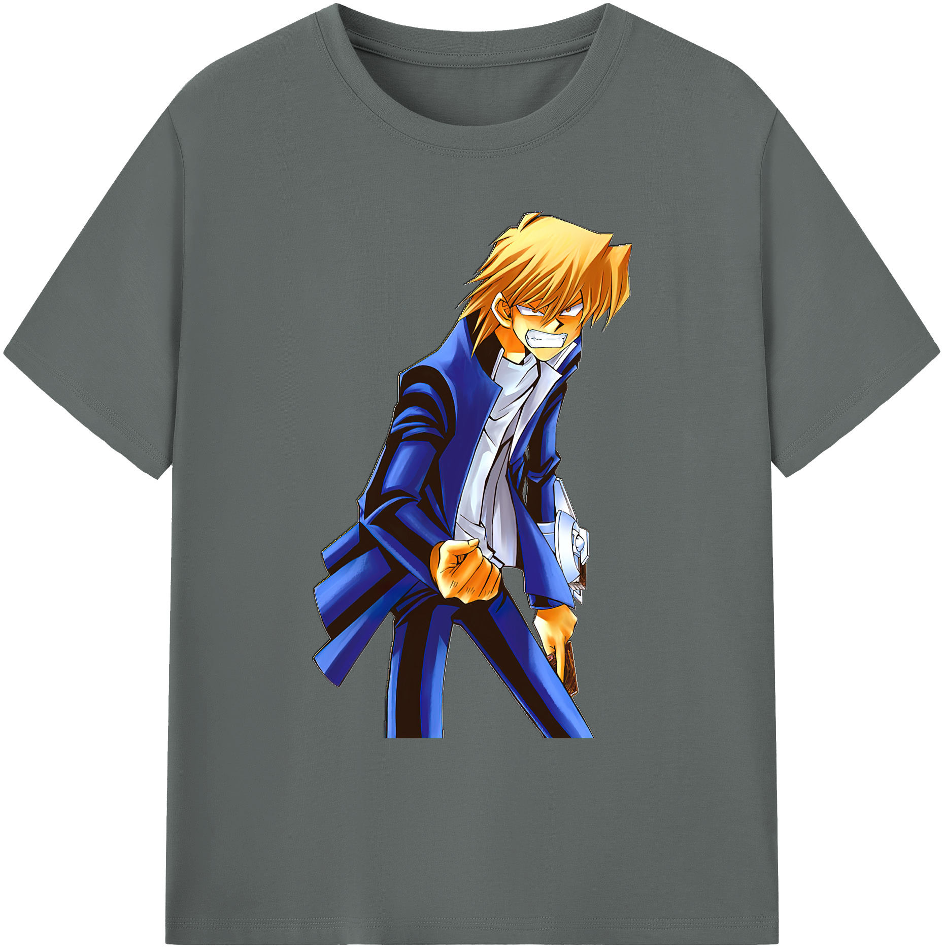 （画像用） 遊☆戯☆王 Yu-Gi-Oh! 綿100％ メンズ半袖Tシャツ｜肌触りやわらか＆通気性